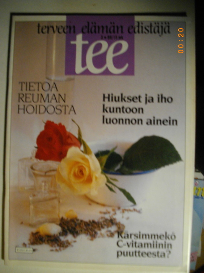 Tee - Terveen elämän edistäjä Nro 3/1989 (29.12)