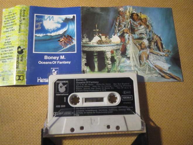 Boney M.: Oceans of Fantasy c-kasetti