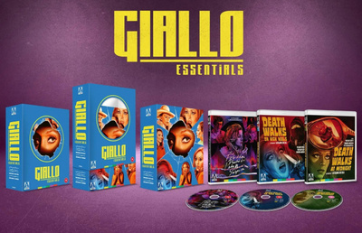 Giallo Essentials - Blue Edition (3x Blu-ray) Arrow (UUSI)