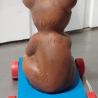 SULOINEN VINTAGE NALLE - VETOLELU - pikkukuva 2