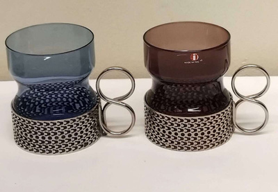IITTALA, SARPANEVA, TSAIKKA -LASIT, 2 KPL