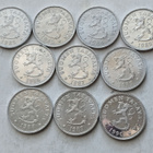10 penniä, kaikki vuodet 1983-1990, 10 kolikkoa. circ+unc - pikkukuva 3