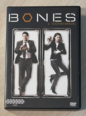 Bones: Kausi 2 (6DVD) Emily Deschanel & David Boreanaz