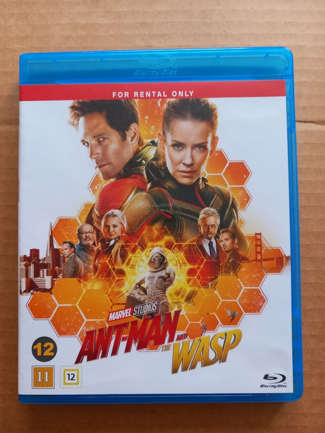 Ant-Man and Wasp Nordic Blu-ray