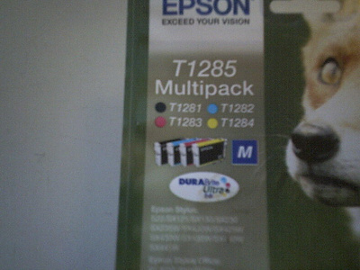 EPSON T1285 Multipack mustetta.