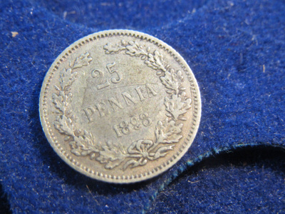 25 penniä 1898