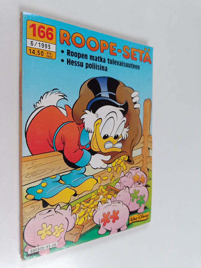 Walt Disney : Roope-setä  nro 6/1993 : Roopen matka tulev...