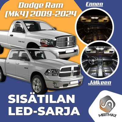 Dodge Ram (MK4) Sisätilan LED-sarja 13-osainen
