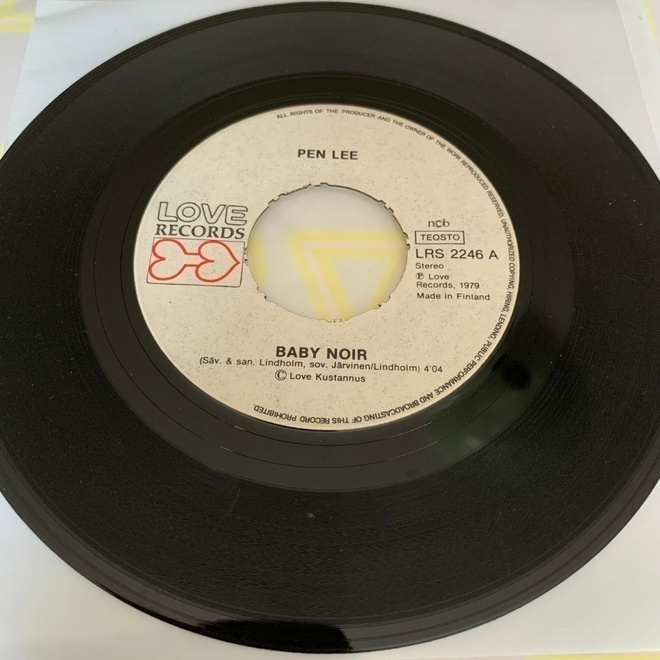 PEN LEE: Baby Noir * Cryin’ Too Long * FIN 1979