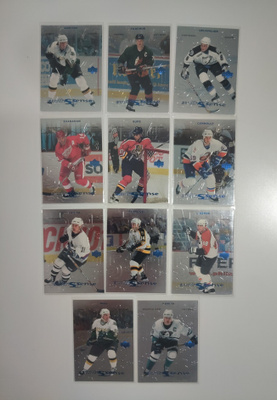 1999-00 Upper Deck Sixth Sense 11 kpl