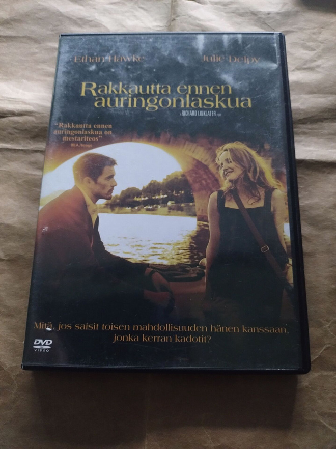 Rakkautta ennen auringonlaskua (DVD)
