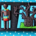 Matkamuisto South Africa magneetti jääkaapin oveen - pikkukuva 1