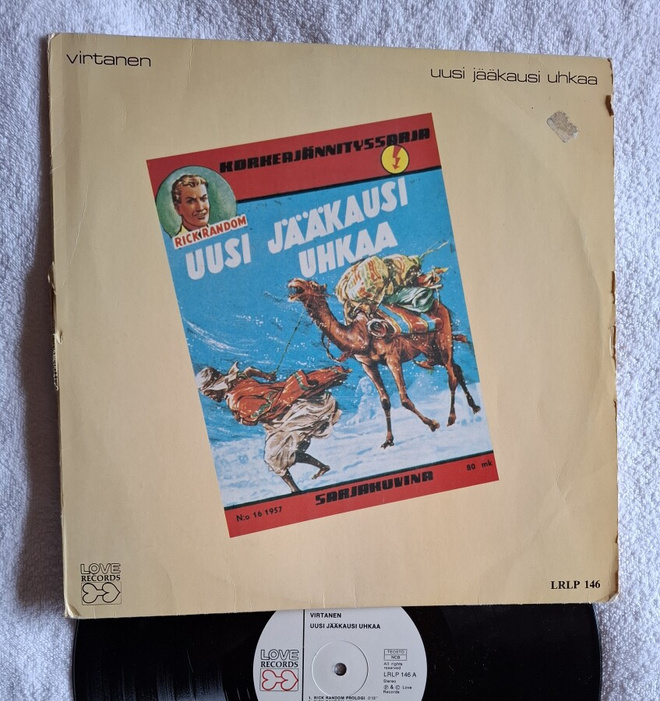 Virtanen – Uusi Jääkausi Uhkaa LP 1975