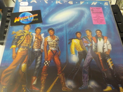 JACKSON 5 - VICTORY 1ST HOL -84 PRESS GATEFOLD LP EX+/EX+