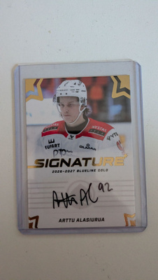 2026-27 Blueline Signature Alasiurua Gold 1/40