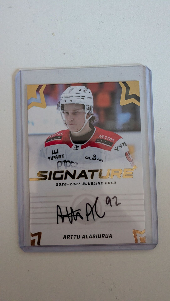 2026-27 Blueline Signature Alasiurua Gold 1/40