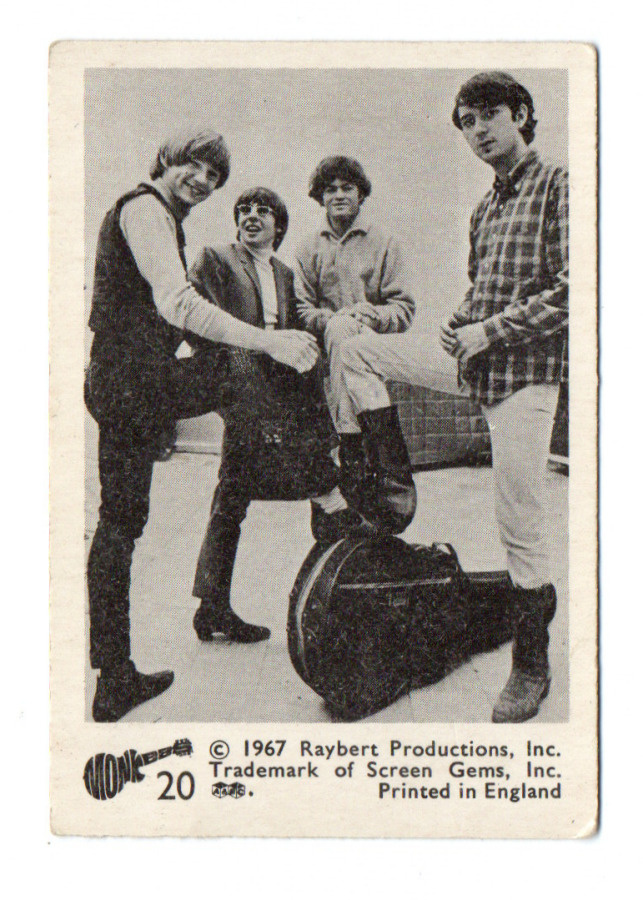 Purkkakuva MONKEES n:o 20  1967
