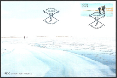 FDC Åland 2019  Retkiluistelu  LaPe ÅL 456