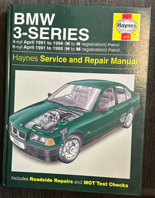 Haynes 3210 BMW 3-series 1991 - 1996 korjausopas