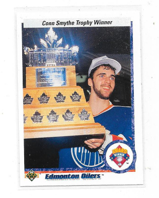 1990-91 Upper Deck #201 Bill Ranford , Edmonton Oilers MV