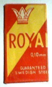 Partateräkääre sisällä partaterä ROYAL