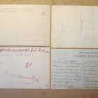 neljä vintage taidekorttia - 1900-luku alku - pikkukuva 2