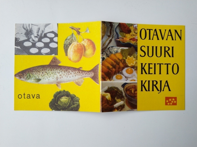 Mainoskirjanmerkki Otavan Suuri Keitto Kirja