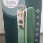 Bellus 1500W öljylämmitin lämpöpatteri vihreä *Käyttämätön* - pikkukuva 1