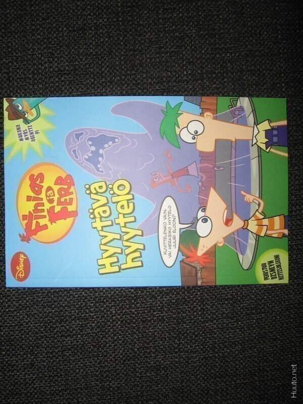 Finias ja Ferb Hyytävä hyytelö sarjakuvalehti Disney v.2011
