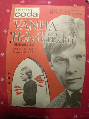 Nuottikirjanen Eero Raittinen: Vanha holvikirkko ( SIS POSTI