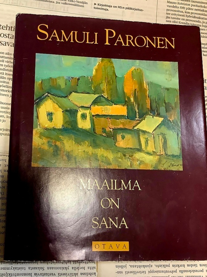 Samuli Paronen - Maailma on sana (sid.)