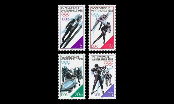 DDR 3140-3 ** Calgaryn talviolympialaiset (1988)