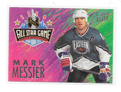 1994-95 Ultra Allstars #4of12 Mark Messier New York Rangers