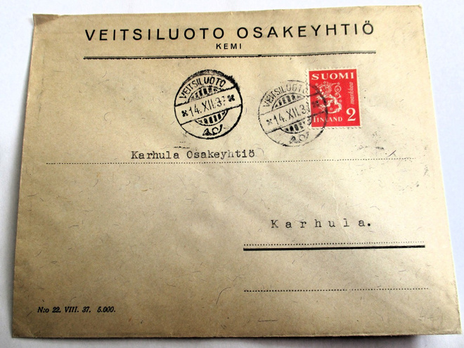 1937 Veitsiluoto liikekuori