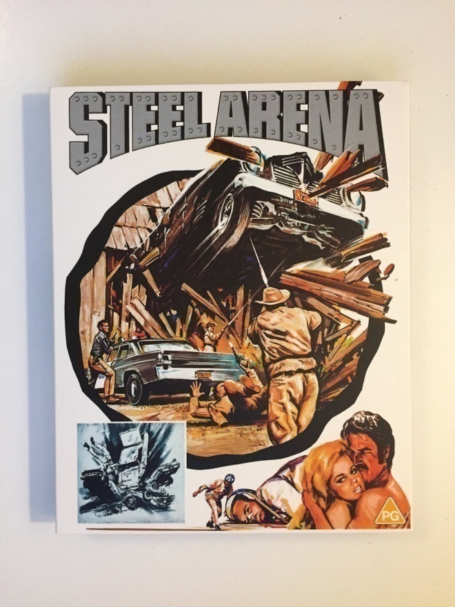 Steel Arena (Blu-ray) Slipcase (Ohjaus: Mark L Lester) 1973