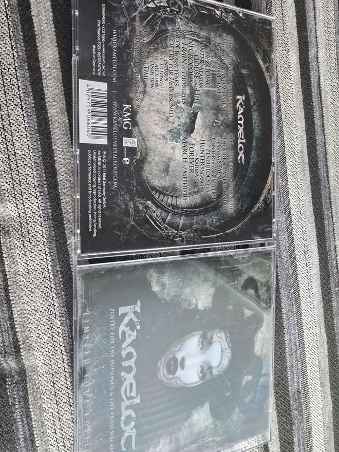 Kamelot – Poetry for the Poisoned & Live From Wacken 2CD – L