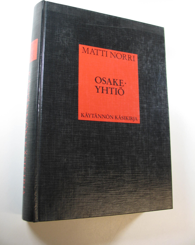 Matti Norri : Osakeyhtiö