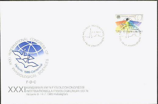 1989 fysiologiakpngressi FDC