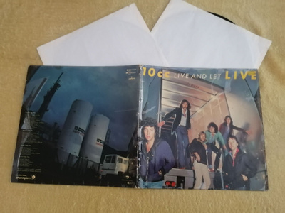 10CC - Live And Let Live LP