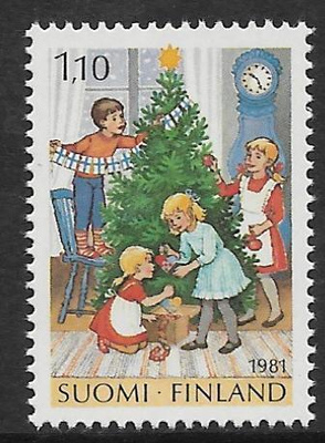 Joulu 1981 1,10mk (LAPE 888) **