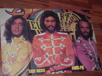 BEE GEES / Sergeant Pepper's poster - Juliste HELP 8 /1978