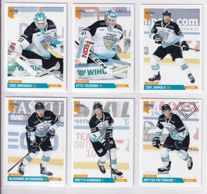 19-20 Cardset Series 2 Pelicans Team Set 12 korttia (109-120