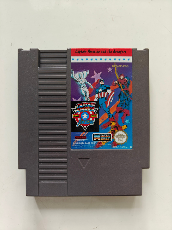 NES - Captain America and the Avengers (PAL-B)