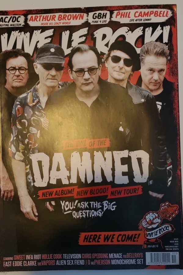 Vive Le Rock lehti #51 - The Damned