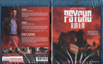 psycho 2-4 (61 472) UUSI -SV- BLU-RAY 3 movie, sub.sv.di
