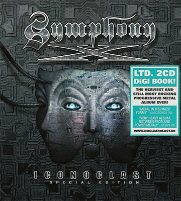 SYMPHONY X  Iconoclast 2CD DIGIBOOK