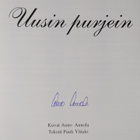 Auno Aunola : Uusin purjein (signeerattu) - pikkukuva 3