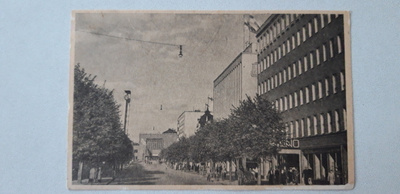 Vanha kulkematon Tampere kortti, Hämeenkatu ja asema