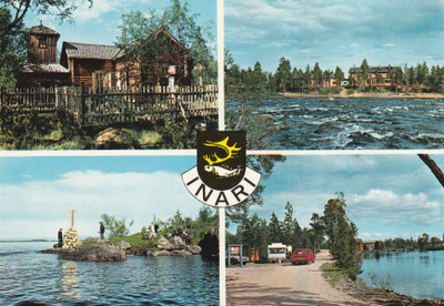 KIRKKOKORTTI - INARI -  PIELPAJÄRVEN ERÄMAAKIRKKO - 6/1