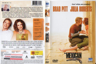 Mexican (3 527) K -FI- DVD suomik. brad pitt 2000